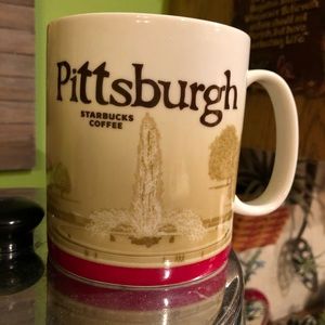 Pittsburgh PA Starbucks Coffee Mug - 2012 City Mug